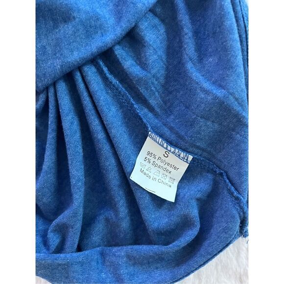 Blue Body-con Dress Amazon Size S - Picture 6 of 7